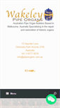 Mobile Screenshot of pipeorgans.com.au